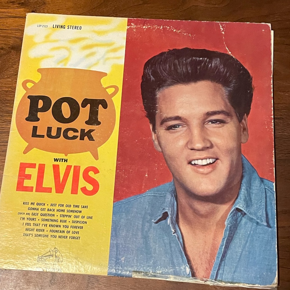 👑 Vintage Elvis Presley Pot Luck 1962 RCA Victor 👑